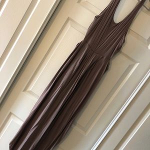 Tan Maxi Tank Dress